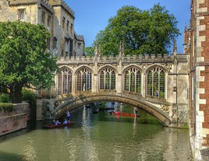 Bridge of Sighs St John's college Cambridge