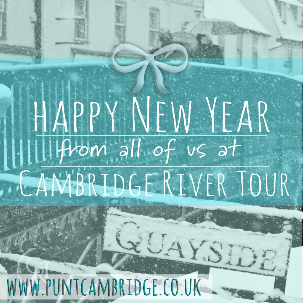 Happy New Year from Cambridge River Tours