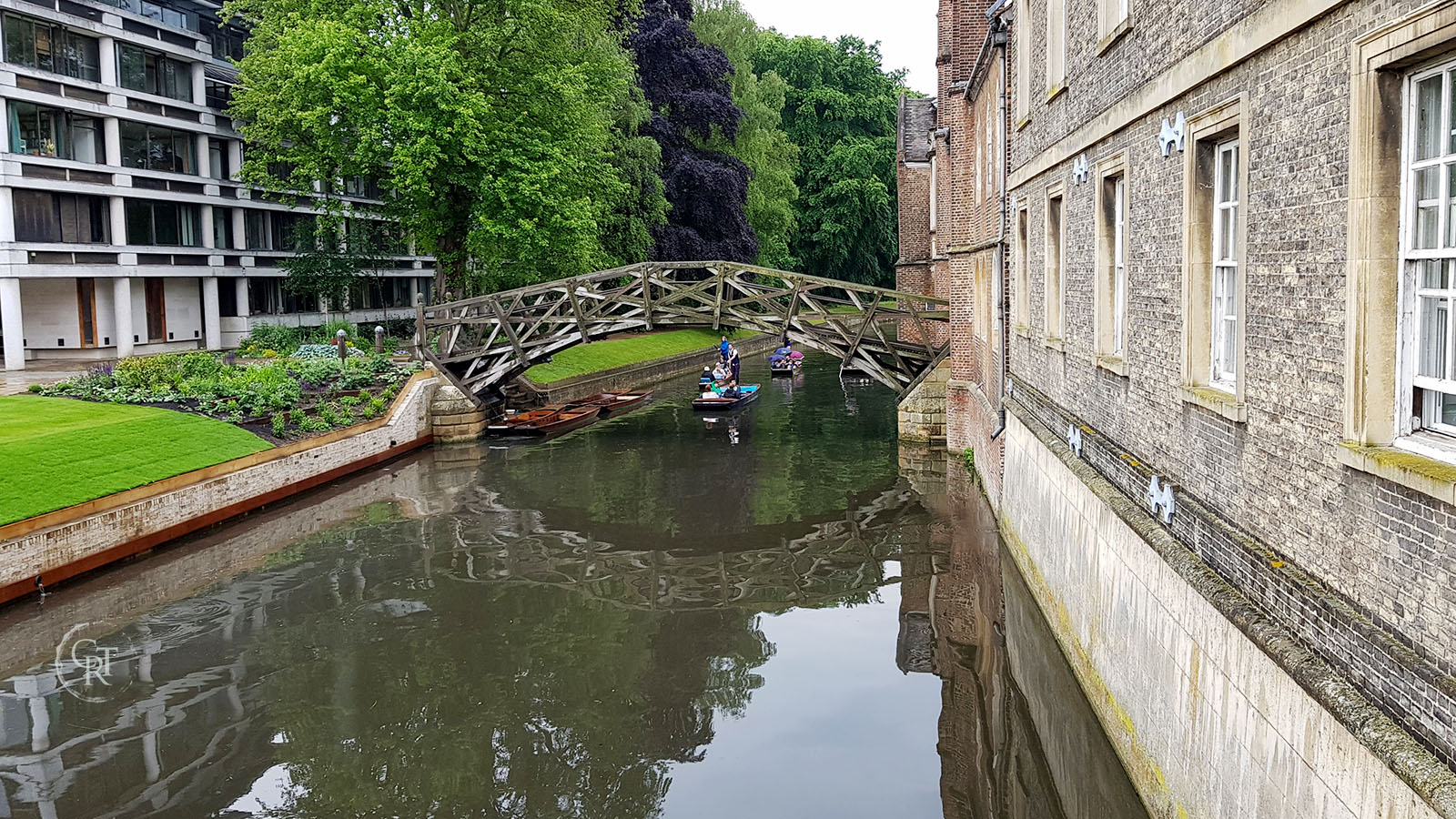 The Mathematical bridge at Queens' college