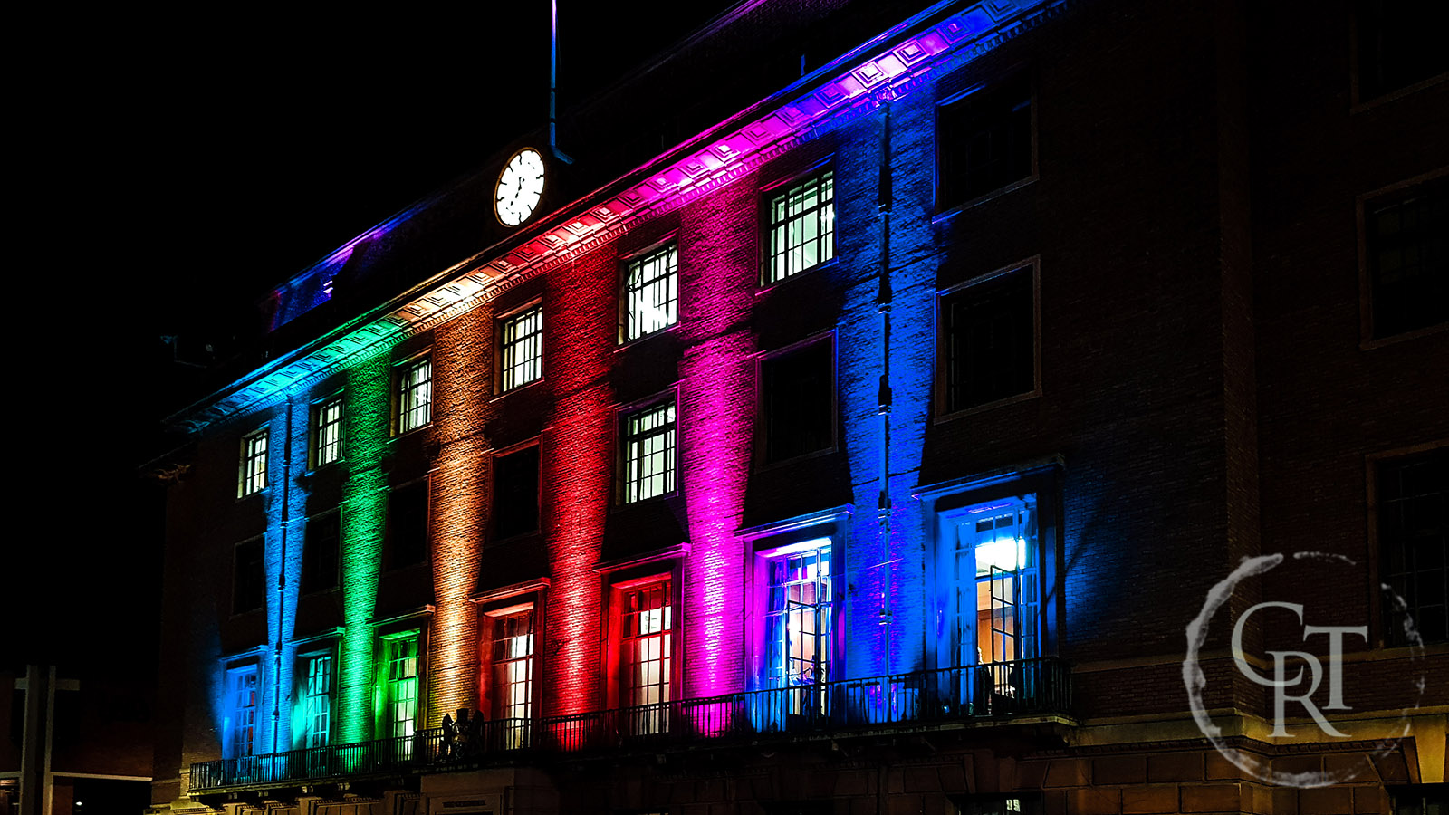 Cambridge Guildhall, E-luminate 2018