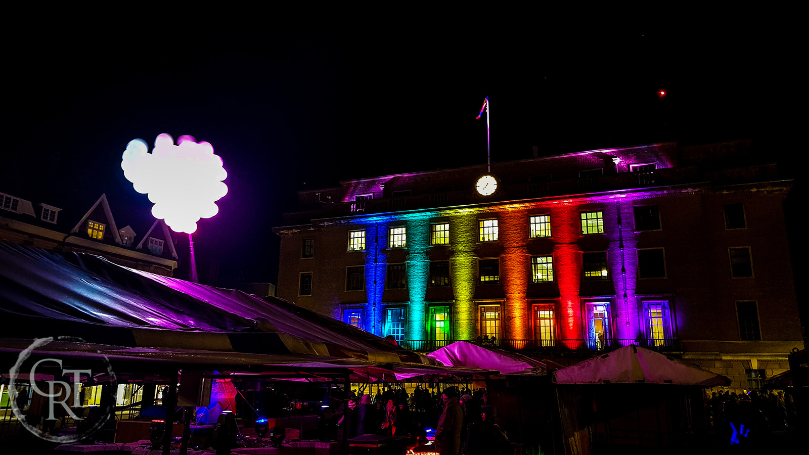 Cambridge market square, eluminate 2018