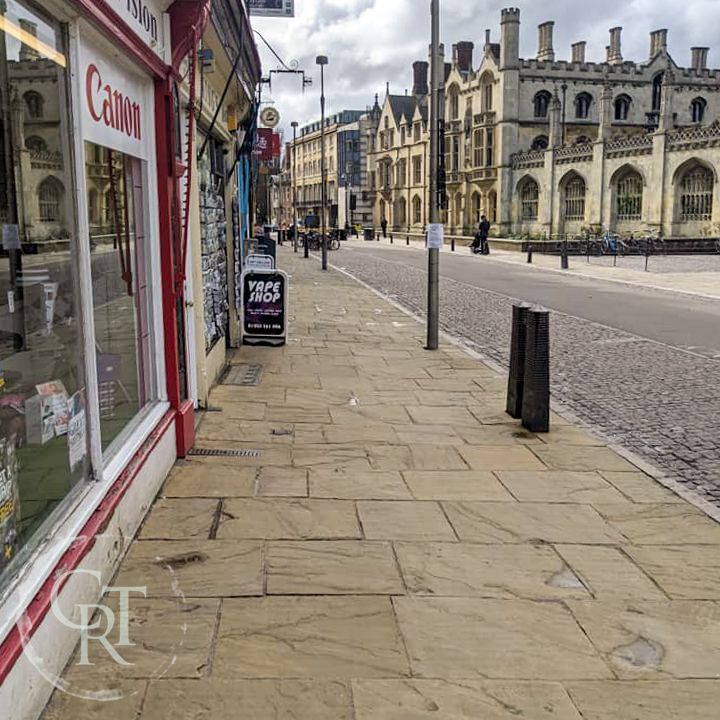 King's parade during lockdown