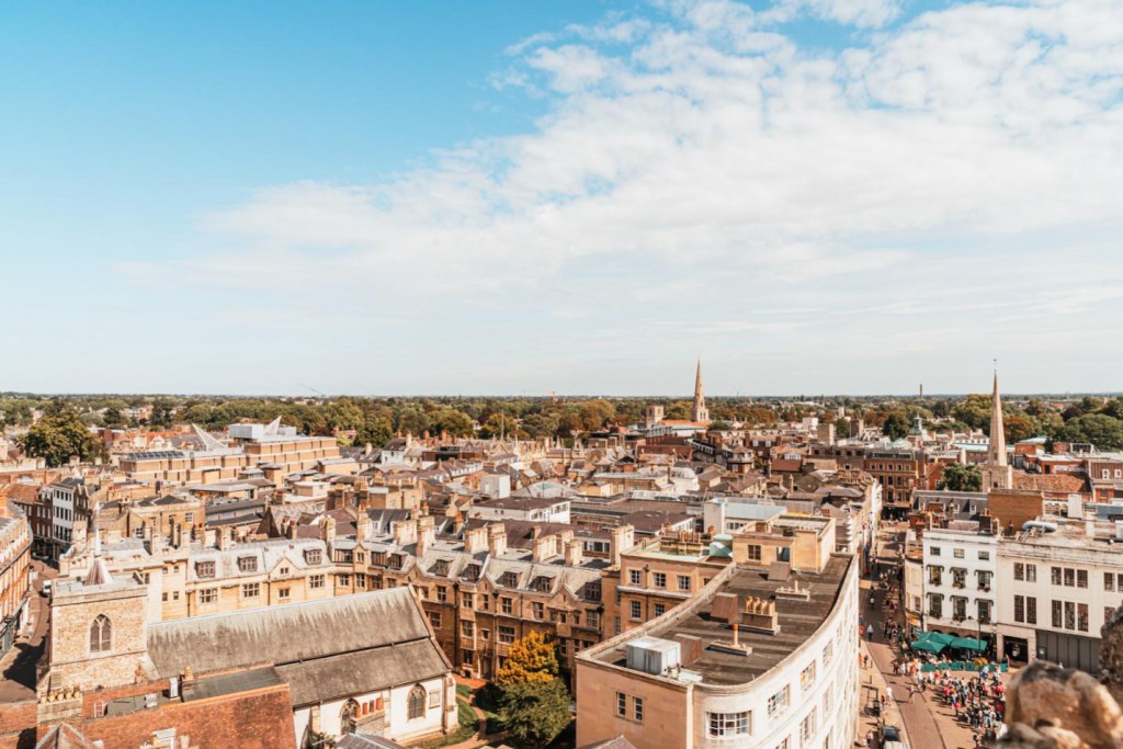Views of Cambridge city centre